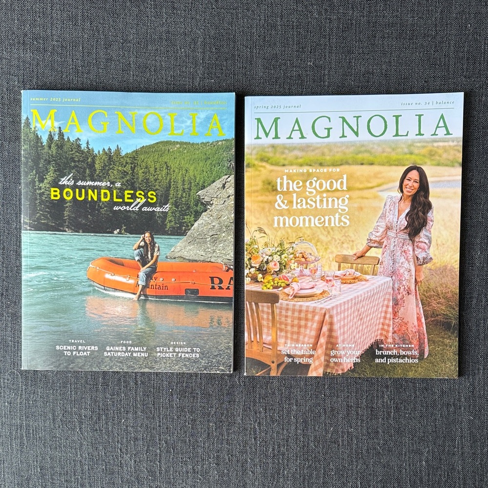 Magnolia Magazine 2025 Spring & Summer Issues